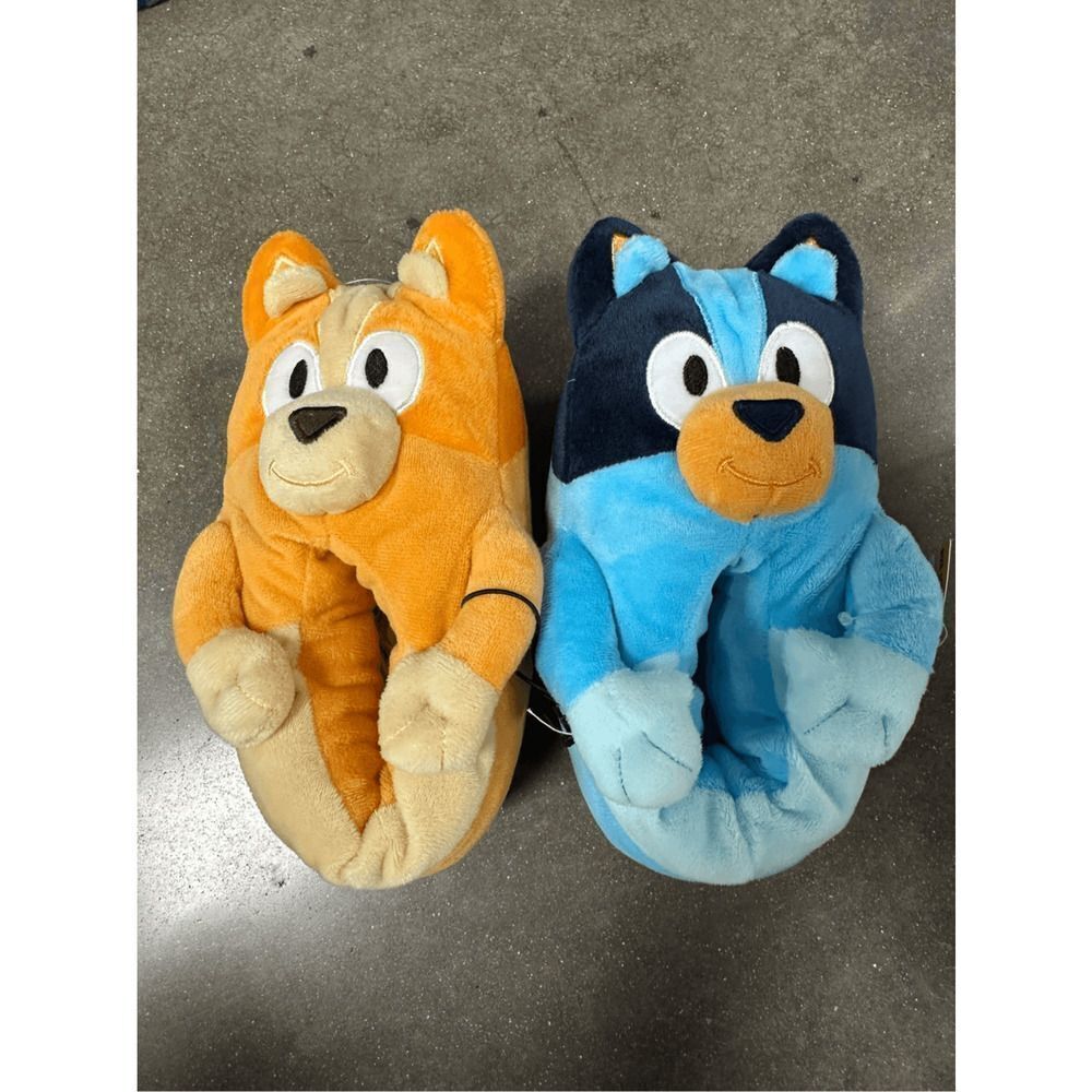 Bluey & Bingo Toddler Plush Slippers Size 11/12
